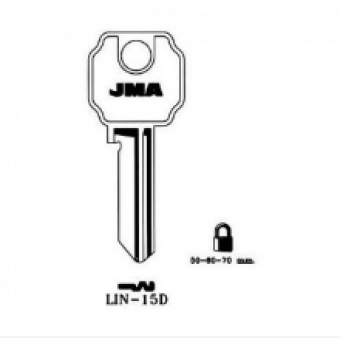 LLAVE DE ACERO LIN-15D